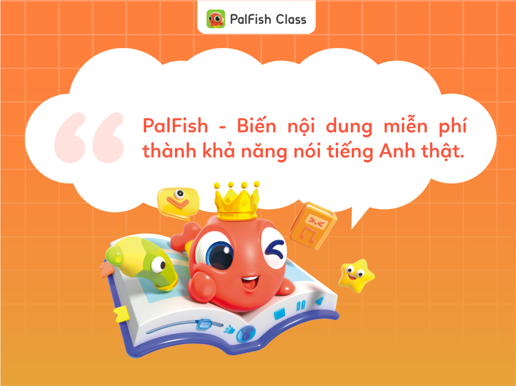 Đăng ký học thử PalFish sau khi dùng app học tiếng Anh miễn phí cho bé
